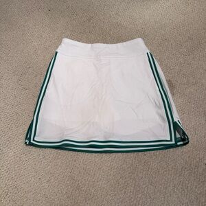 EIC Lady Hagen Golf Skort skirt Womens  X SMALL  White Green Tummy Control